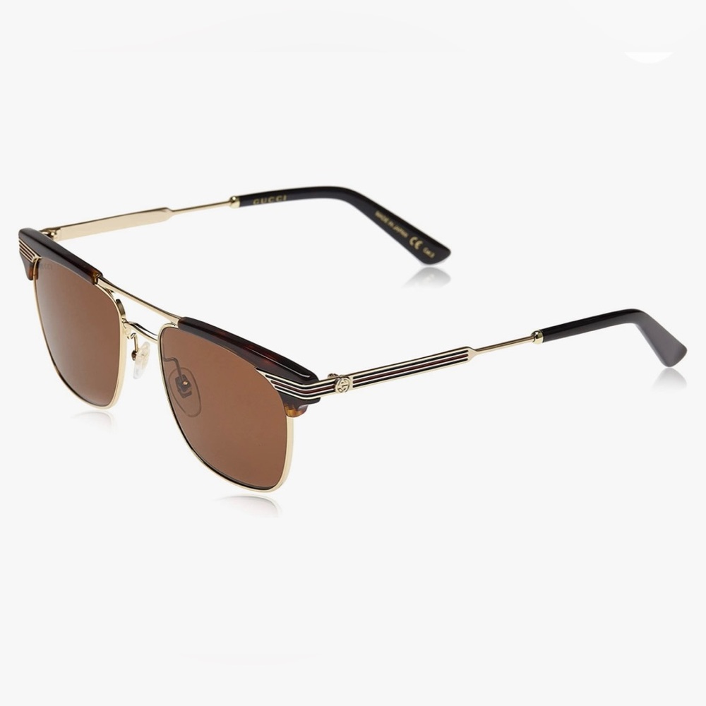 Gucci Men’s GG0287S 52MM Sunglasses 💯% Authentic - Picture 2 of 16